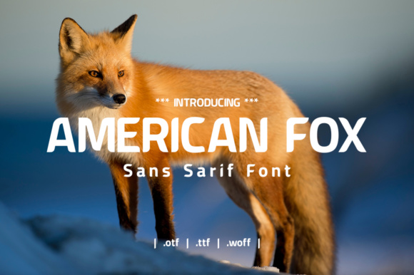 American Fox: The Striking Sans Serif Font for Modern Craft Brands