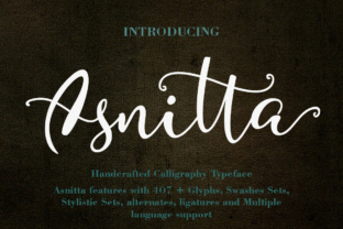 Asnitta Script Font for Engaging Social Campaigns