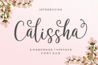 Calissha Duo: The Handmade Brush Font for Crafters and Sellers