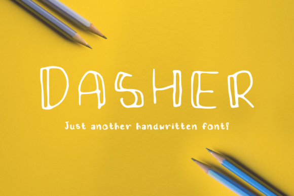 Dasher: A Cute Sans Serif Font for Social Media Campaigns