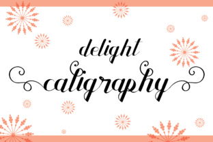 Delight Calligraphy: The Sweet Script Font for Boutique Branding