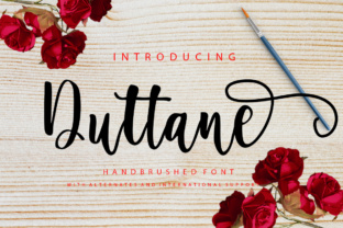 Duttane Script Typeface Review for Editorial Design