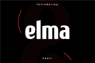 Elma: A Modern Sans Serif Font for Elegant Handmade Products