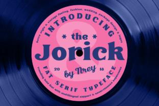 Jorick Typeface Review: Elevating Brand Identity with Retro Serif Style