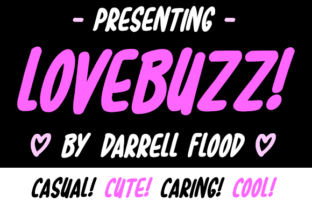 Lovebuzz: A Casual Script Handwritten Font for Lighthearted Digital Branding
