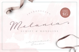 Melania Script: A Premium Handwritten Font for Elegant Designs