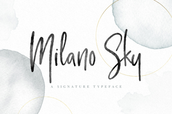 Milano Sky Script: Elevate Brand Identity with Elegant Typography