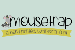 Mousetrap Font Review: Whimsical Script Design