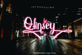 Qlinsey Clean Handwritten Font for Modern Branding and Design
