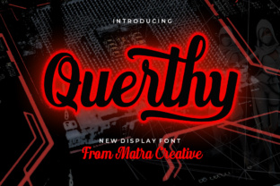 Querthy Script Typeface: Elevating Editorial Design with Handwritten Elegance
