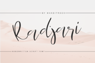 Radjari Typeface Review: Elevating Brand Identity with Elegant Script Fonts