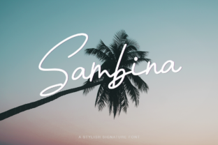 Sambina: The Handwritten Script Font for Personalized Brand Storytelling
