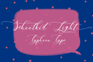 Schoolkid Light Font Review & Download Guide