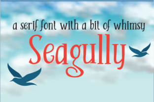 Seagully: A Hand-Crafted Serif Font for Whimsical Brand Identity