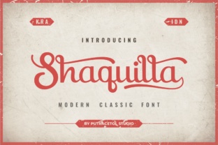 Shaquilla Font: Elevate Campaign Visuals with Elegant Handwritten Typography