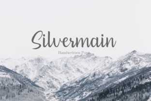 Silvermain: Elegant Handmade Calligraphy Font for Crafters