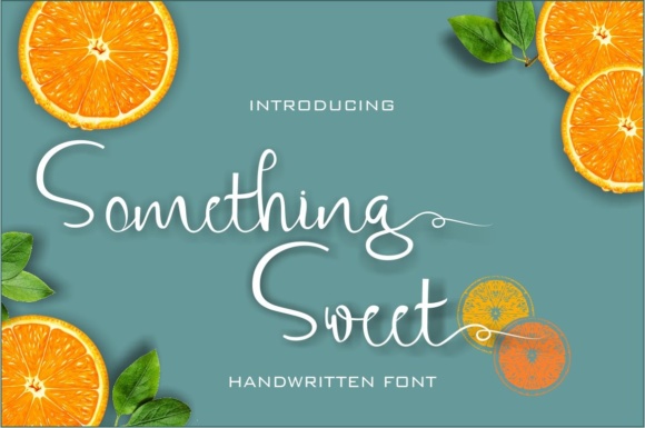 Something Sweet: A Modern Script Font for Engaging Campaigns