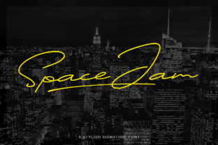 Space Jam: The Handmade Calligraphy Font for Bold Campaign Branding