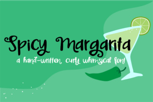 Spicy Margarita Handwritten Font for Editorial Design