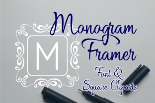 Square Monogram Framer: The Display Font for Scroll-Stopping Brand Identity