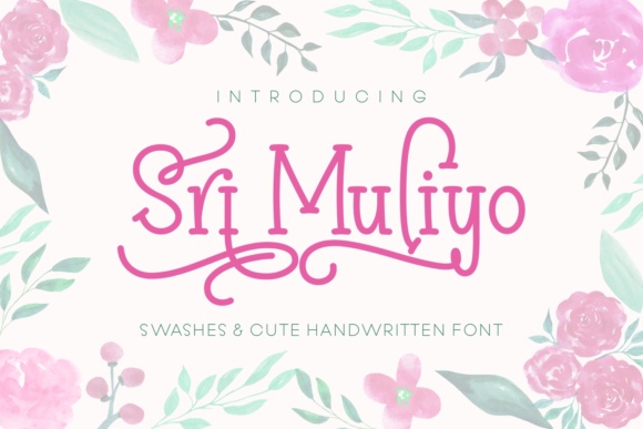 Sri Muliyo: The Perfect Handwritten Font for Boutique Branding