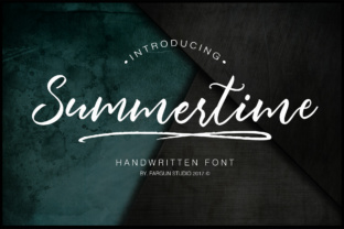 Summertime Script: The Handwritten Typeface for Boutique Branding