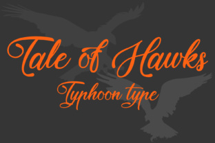 Tale of Hawks Typeface for Modern Brand Identity