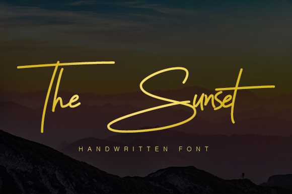 The Sunset Handwritten Font Review: A Fresh Script for Modern Branding