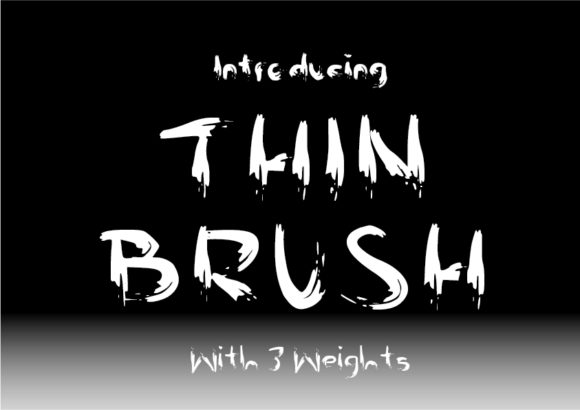 Thin Brush: The Handmade Script Font for Authentic Digital Branding