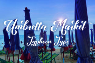 Umbrella Market Typeface for Modern Digital Branding